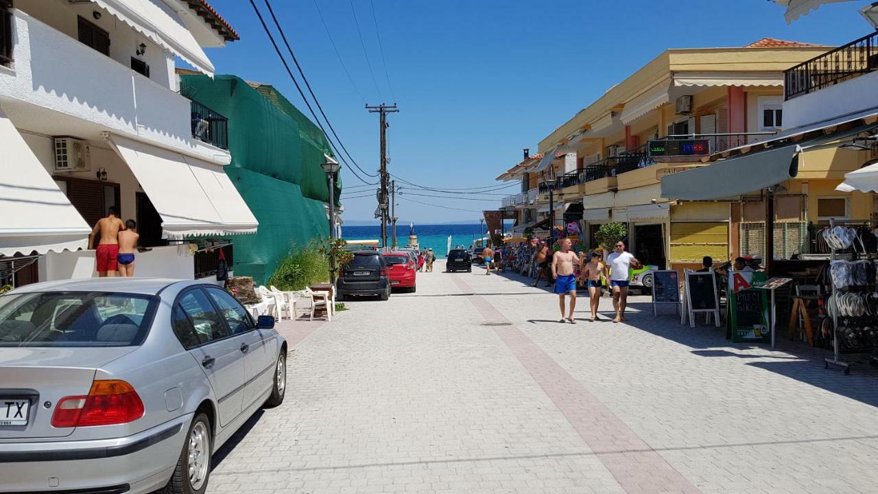 Cosy Family Apartment Near The Sea โปไลโครโน ภายนอก รูปภาพ